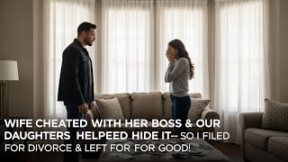 Wife Cheated with Her Boss & Our Daughters Helped Hide It—So I filed for Divorce & left for Good!