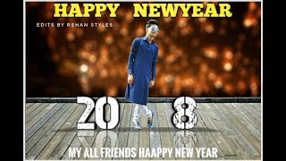 Happy New Year - 2018 || PicsArt Photo Editing || PicsArt Manipulation Editing Tutorial screenshot 5