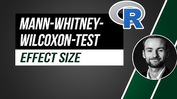 Effect size of the Mann-Whitney-Wilcoxon-test in R