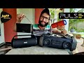 Caixas de Som PULSE SOUND (Mega Boombox SP363, Xplode 2 SP386, TWIN PARING SP246, Power Bank SP230)