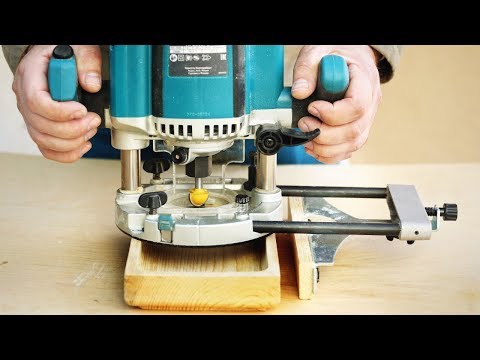 Видео: Фрезерование прямоугольной тарелки по направляющей, milling wood dish