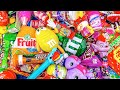 Oddly Satisfying Video - We Open a Lot Of Delicious Sweets with Mentos, M&M's, Lollipop Candy ASMR