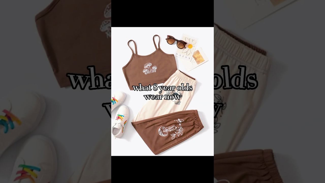  What 8 Year Olds Wear Now Vs I Wore When Was An Old