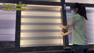 Dimout Korean Combi Blind vs 95% Blackout Korean Combi Blind