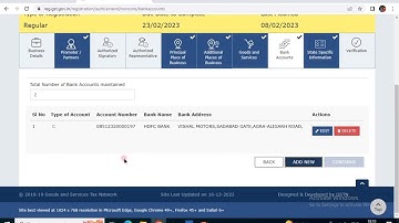 How to update bank account on GST portal | Gst portal पर bank account number कैसे add करें