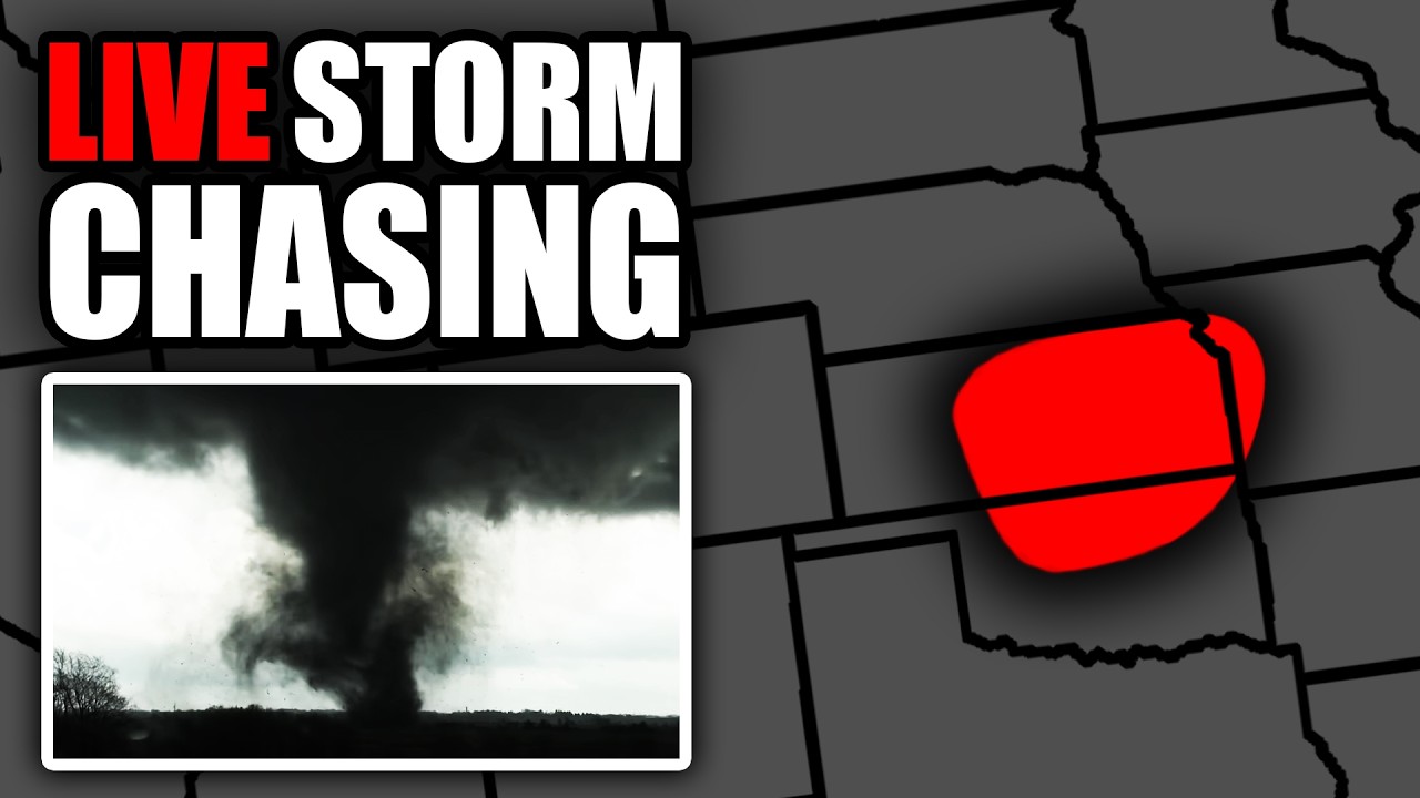 🔴LIVE Storm Chasing - Tornado Threat - Oklahoma & Texas - YouTube