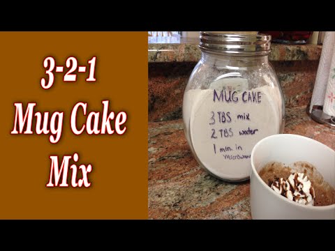 3-2-1 Mug Cake