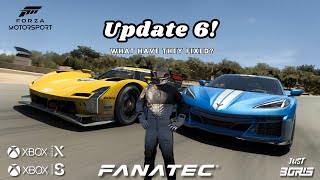 Forza Motorsport Update 6, What Have They Fixed This Time!