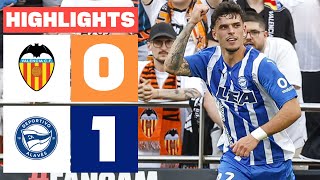 VALENCIA CF 0 - 1 DEPORTIVO ALAVÉS | HIGHLIGHTS LALIGA EA SPORTS