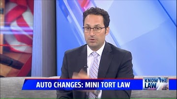 Auto No-Fault Reform: Mini Tort | Fox 17 Know the Law
