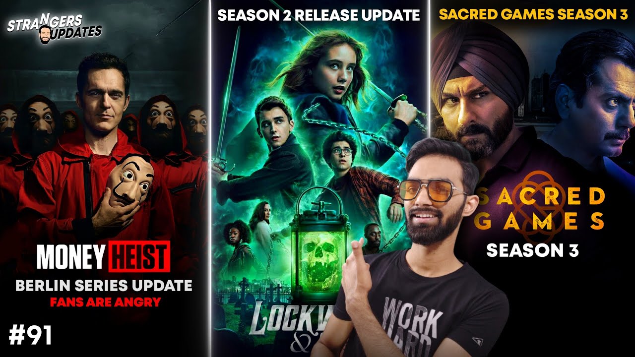 Money Heist Berlin Series Update Sacred Games Season 3 Update