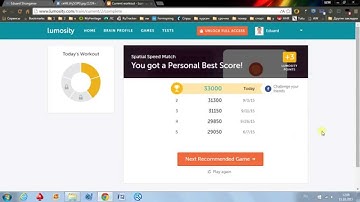 Lumosity.Spatial speed match. New record:33000!