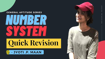 Number System Quick Revision | GATE/ESE by JYOTI PRAKASH MAAN