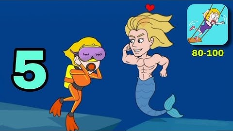 save the girl : game play walkthrough, video game, level 80-100(android ios)DEVITH OFFICIAL