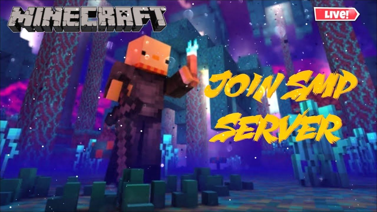 MINECRAFT LIVE STREAM | JOIN MY PUBLIC SMP JAVA / POCKET EDITION 24/7 ...