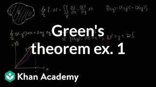 Green S Theorem Example 1 Video Khan Academy