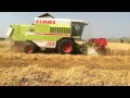 trebbiatura orzo con claas mega dominator 204 - 2014