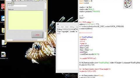40. LabVIEW link Python by TCPIP _ 2