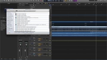 Worship Leader Tutorials: building a Backing Track in Logic Pro X
