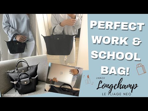 UNBOX! Longchamp Le Pliage Neo M (Medium) and Longchamp Le Pliage Neo XS  (Extra small) 