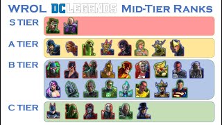 Mid-Game Tier List - October 2020 - DC Legends Fight Superheroes