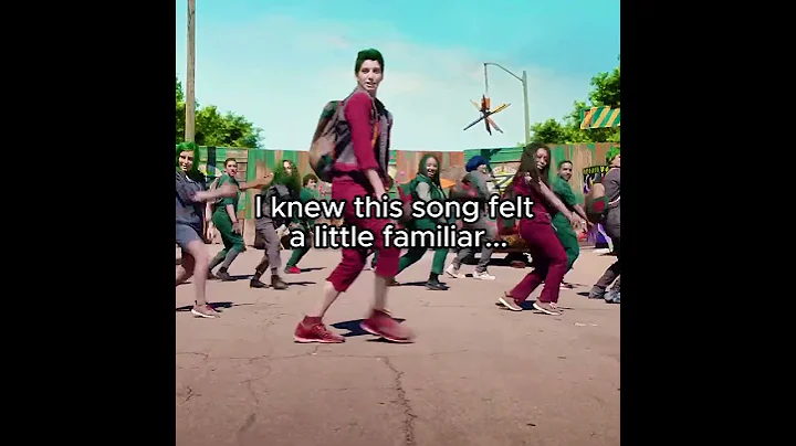 The songs in ROR are so Zombie coded 😂 #funny #fyp #descendants #shorts