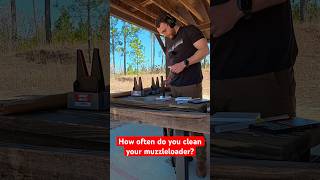 Is white hot the cleanest charge for muzzleloader?? #shorts #muzzleloader #hunting