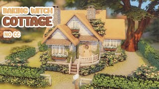 Baking Witch Cottage  Sims 4 Speed Build