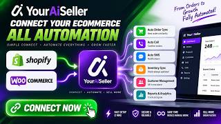 YourAiSeller E-commerce Automation | Shopify & WooCommerce Connect