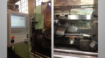 Warner Swasey SC28 Lathe: NUM CNC Retrofit