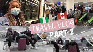Moving from Nigeria to Canada  ✈  Part 2 | missing my flight, stuck in Vancouver, quarantine