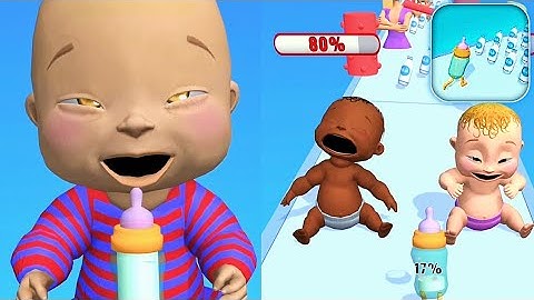 Baby Bottle Run 👶🍼🤱 All Levels Part 1/ News Update Gameplay 2022, iOS, Walkthrough, Android game
