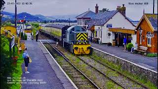Blue Anchor Station, West Somerset Railway, Somerset Uk