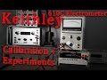 Keithley 610C Electrometer Calibration and Experiments