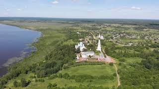 Авраамиев Покровский Городецкий монастырь, Чухломское озеро, Костромская область