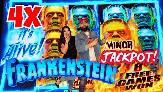 😱 SI TE CAE ASI TE PAGA 4X ! IT'S ALIVE FRANKENSTEIN SLOT JACKPOT ! @SemHardRockHollywood