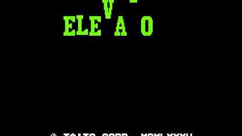 Nes - Elevator Action Intro