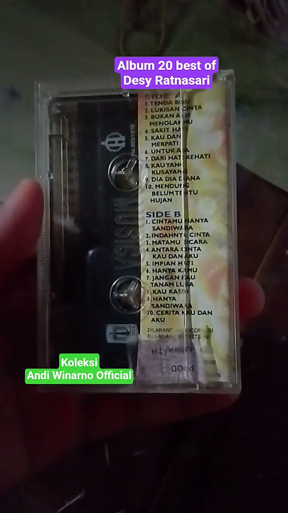 cuplikan review kaset Desy Ratnasari 20 best of tenda biru full album #desyratnasari