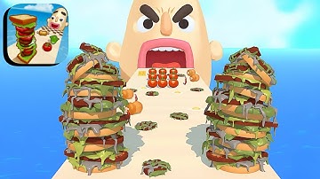 Sandwich Runner ​- All Levels Gameplay Android,ios (Levels 722-726)