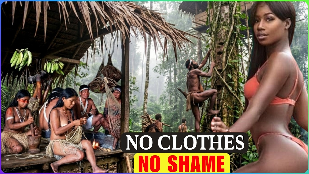 WORLD'S MOST UNTOUCHED Tribes — Extreme Jungle Life They Don't Show You! 4K Amazon Documentary