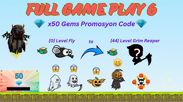 EvoWorld.io | All Skinless Animals From Level 0 to Level 44 Promosyon Code x50 gems
