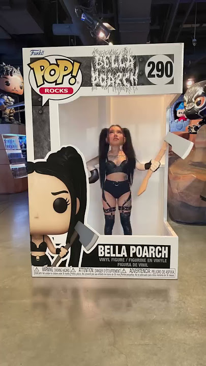 Bella Poarch | This ain’t build a…pop! My first ever Funko Pop is out now 🖤