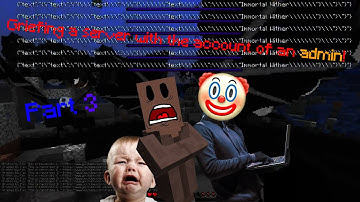 Griefing a Village and more with the admins account! :D | Part 3 | Private Minecraft server grief.