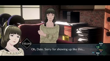 Hitomi meets Date | AI: The Somnium Files (Spoilers)