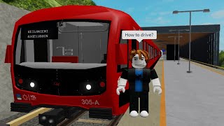 How to drive an M300 - Helsinki Metro Sim 2 | Roblox