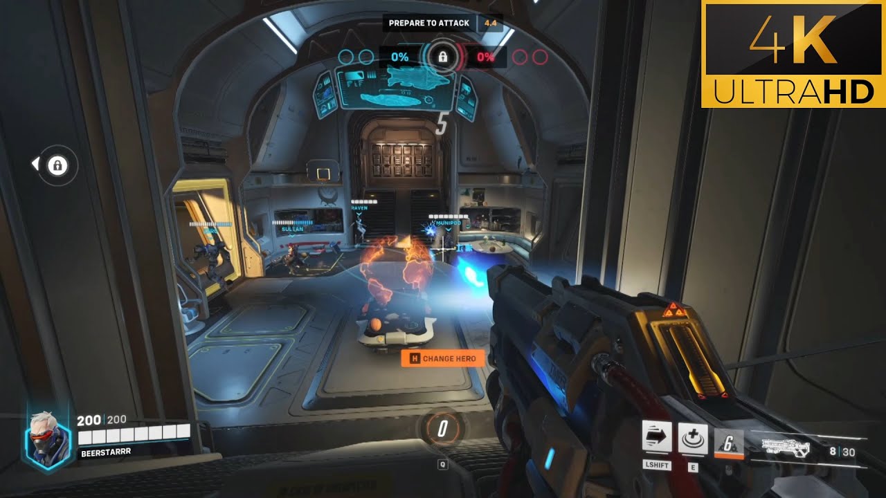 Overwatch 2 PC Gameplay Multiplayer No Commentary [4K 60FPS] - YouTube