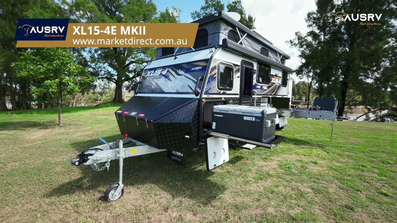 AUSRV XL15-4E MKII Offroad Caravan(15SEC) - YouTube