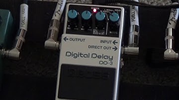 BOSS DD-3 DIGITAL DELAY Overview and Demo