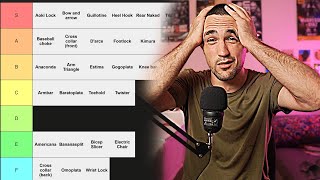 THE BEST AND WORST BJJ FINISHES! TIER LIST
