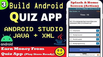 Quiz App Android Studio | Android Quiz App Tutorial (Part-3)